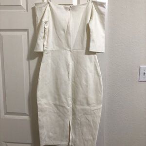 New Lulu’s White Off The Shoulder dress